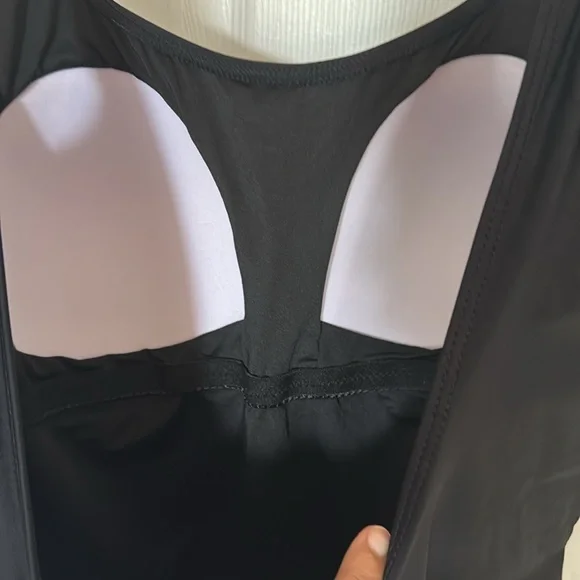 Women's Athletic One Piece Adjustable Straps swimsuit xl NWOT - Picture 4 of 7